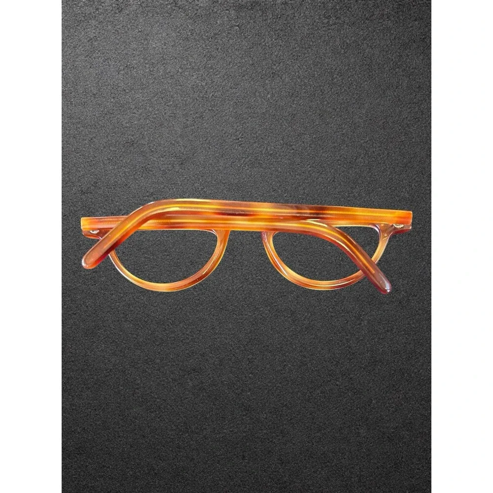 Vintage Polo Ralph Lauren Half Moon Tortoise Glasses Frame Italy No Lens